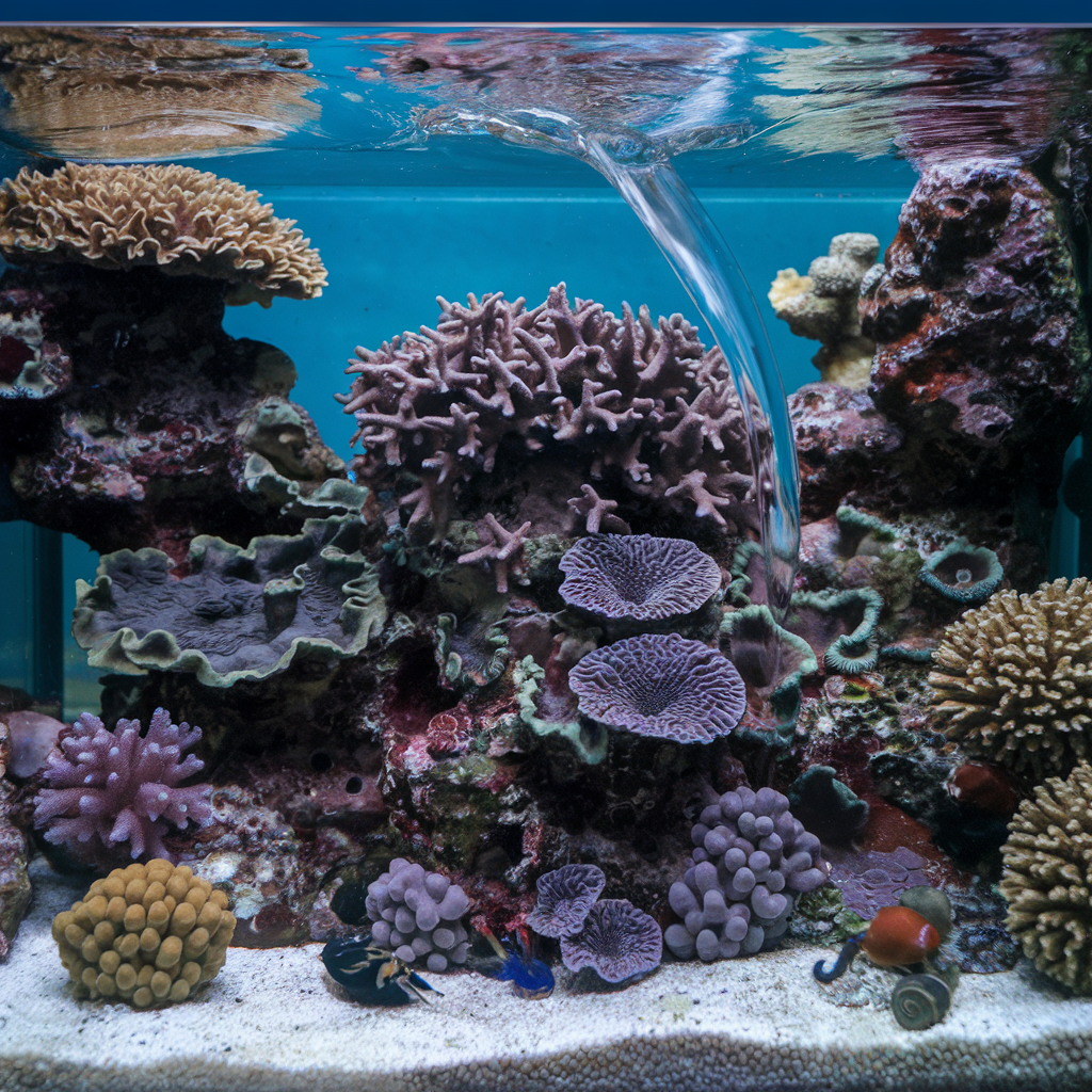 Substrate and Water Flow in Marine Aquariums