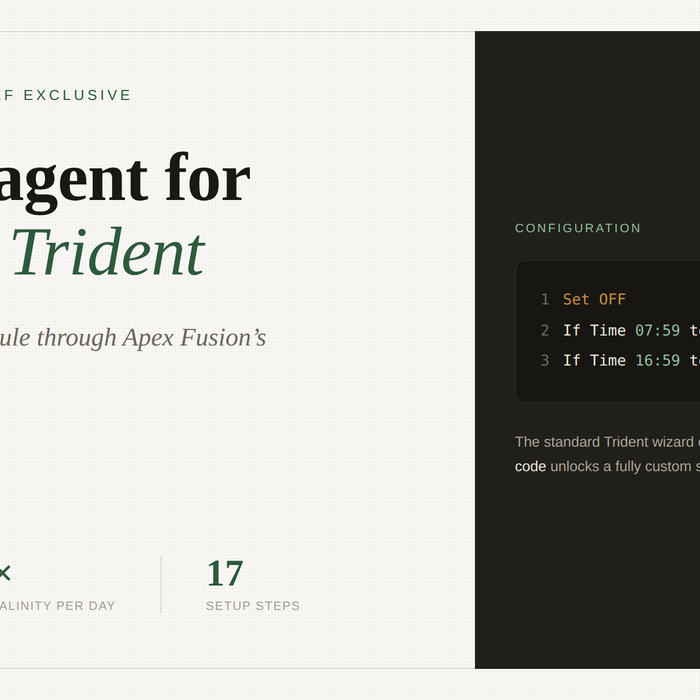 How to Reduce Neptune Trident Reagent Consumption